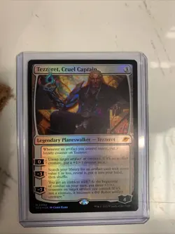 Tezzeret, Cruel Captain - Edge of Eternities (EOE) NM MTG #0002 Planeswalker - Image 1