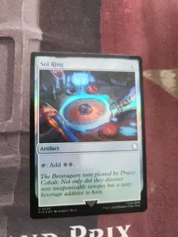 Sol Ring NM - FOIL Fallout Universes Beyond MTG Magic 0239 - Image 1
