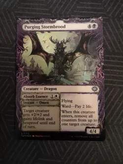 mtg purging stormbrood showcase foil tarkir: dragon storm - Image 1