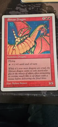 MtG Oversized Shivan Dragon (Duelist) - Image 1