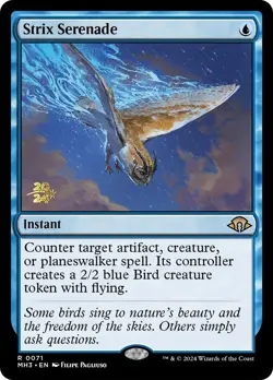 Strix Serenade Modern Horizons 3 Prerelease Promos - Near Mint Foil - Image 1