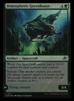Atmospheric Greenhouse Foil Edge of Eternities MTG NM - Image 1