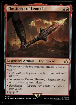 The Spear of Leonidas - 38 Foil MTG ACR - Image 1