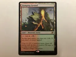 MTG Edge Of Eternities STOMPING GROUND LP (9482) Graded Power - Image 1