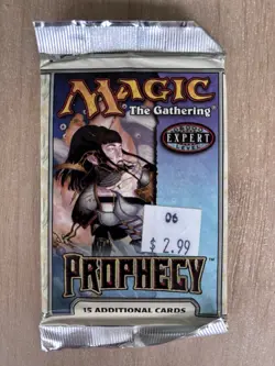 Magic The Gathering Factory Sealed Prophecy Booster Pack - Image 1