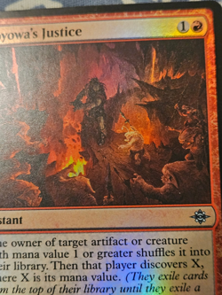 Zoyowa's Justice FOIL Lost Caverns of Ixalan MTG Magic LP - Image 4