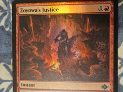 Zoyowa's Justice FOIL Lost Caverns of Ixalan MTG Magic LP - Image 5