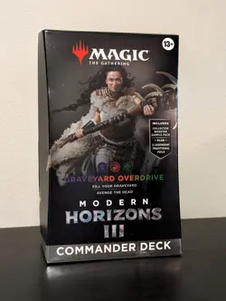 MTG Modern Horizons 3 Jund Disa Commander Deck - Graveyard Overdrive SEALED - Image 1