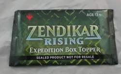 Zendikar Rising Expeditions Box Topper SEALED MTG Magic: the Gathering ZNE(P-2) - Image 1