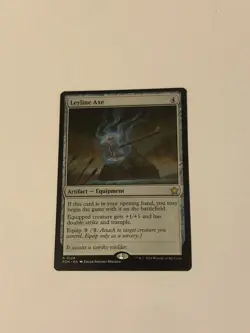 Leyline Axe Foundations Rare Regular MTG - Image 1