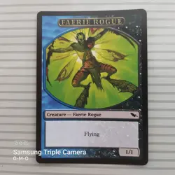 Magic: the Gathering - Shadowmoor - Faerie Rogue Token - Image 1