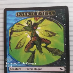 Magic: the Gathering - Shadowmoor - Faerie Rogue Token - Image 2