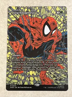 Arachnogenesis (Borderless) Marvel Universe Eternal-Legal Regular - Image 1