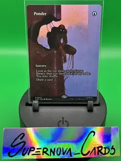 Ponder 0013 Borderless MTG Spider-Man Non-Foil - NM/M - - Image 1