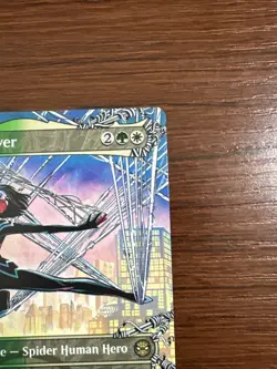 Silk, Web Weaver (Borderless) Marvel's Spider-Man Regular MTG Magic Rare 0215 - Image 3