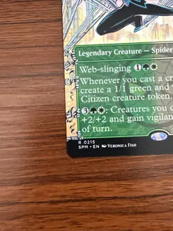 Silk, Web Weaver (Borderless) Marvel's Spider-Man Regular MTG Magic Rare 0215 - Image 5