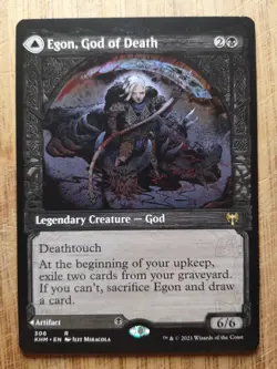 Egon, god Of Death / Throne Of Death - Showcase - Kaldheim - NM - 306 - Image 1