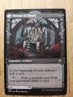 Egon, god Of Death / Throne Of Death - Showcase - Kaldheim - NM - 306 - Image 2