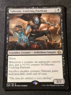 Yahenni, Undying Partisan - AER - MTG - EN - NM - 074/184 - Image 1