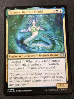 Tatyova, Benthic Druid - CMM - NM Unplayed - EN - 0358 - Image 1