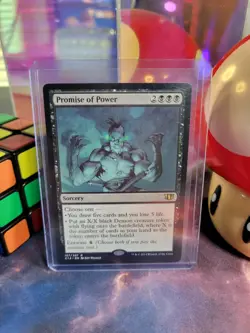 Promise Of Power Magic The Gathering Commander 2014 Regular Rare NM - Image 1