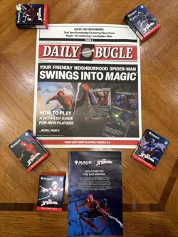 Magic: The Gathering MTG Spiderman Welcome Deck Set of 5 SDCC 2025 + Playmat - Image 2