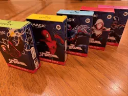 Magic: The Gathering MTG Spiderman Welcome Deck Set of 5 SDCC 2025 + Playmat - Image 5