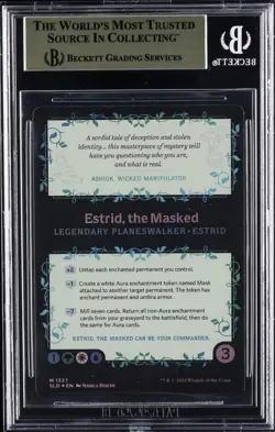 2024 MTG SECRET LAIR DROP SER THE FAIREST DROP OF ALL ESTRID, THE MASKED BGS 9.5 - Image 2
