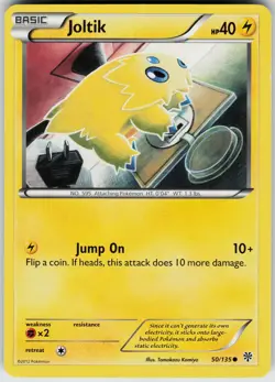 Pokemon Joltik 50/135 Plasma Storm Common card - Image 1