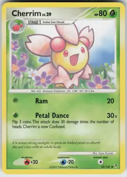 Pokemon TCG Cherrim 55 Supreme Victors Uncommon card Normal - Image 1