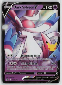 Pokemon Dark Sylveon V - SWSH134 SWSH: Sword & Shield Promo Cards Holo card - Image 1