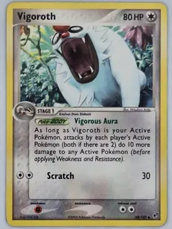 Vigoroth 50/107 Pokemon - EX Deoxys LP - Image 1
