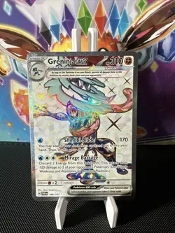 Pokemon TCG. Greninja EX 198/167 Twilight Masquerade Full Art (NEAR MINT) 🐸 - Image 1