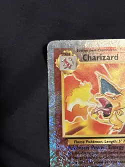 2002 Pokemon Legendary Coll #3 Charizard Reverse Holo Foil - Image 4