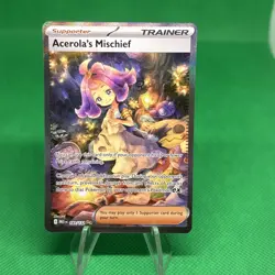 Pokemon Mega Evolution Acerola's Mischief SIR 183/132 - Image 1