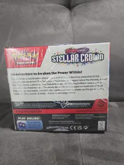 Pokemon Stellar Crown Booster Box Factory Sealed - Image 3