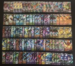 100 Lot Pokemon TCG Chinese RR RRR VMAX Gengar Pikachu Mew Charizard A1 SQ - Image 1