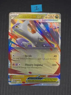 Pokemon TCG Mega Latias EX #011 Black Star Promo Near Mint - Image 1