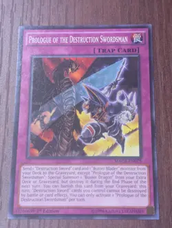 Prologue Of The Destruction Swordsman - MACR-EN075 - LP - Common - 1st Edition - Image 1