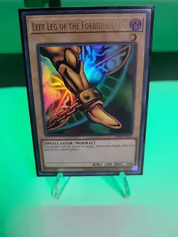 Left Leg of the Forbidden One LOB-121 The Legend of Blue Eyes White Dragon... - Image 1