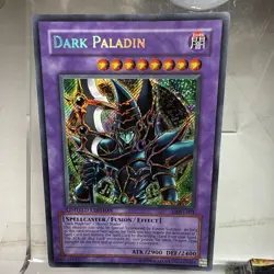 Yugioh Dark Paladin DMG-001 Secret Rare Limited Edition - Image 1