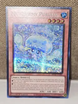 Yu-Gi-Oh! TCG Mulcharmy Purulia MP25-EN085 Near Mint Prismatic Secret Rare - Image 1