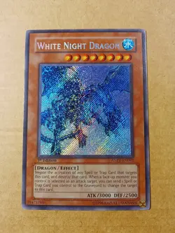 White Night Dragon ANPR-EN092 1st ed Secret Rare Yugioh NM (2) - Image 1