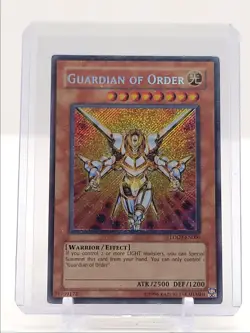 GUARDIAN OF ORDER 2008 YU-GI-OH KONAMI LIGHT OF DESTRUCTION HOLO A Q3423 - Image 1