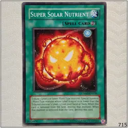 Super Solar Nutrient - CRMS-EN058 - Common Unlimited Yugioh - Image 1