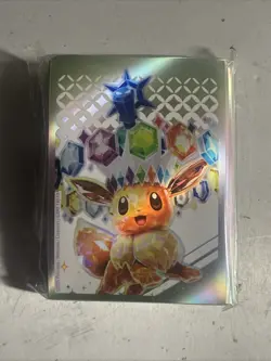Pokemon TCG Eevee Card Sleeves x65 from Prismatic Evolutions ETB - Image 1
