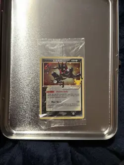 Pokemon Greninja Gold Star SWSH144 Sealed Rare Holo Celebrations Card - Image 1