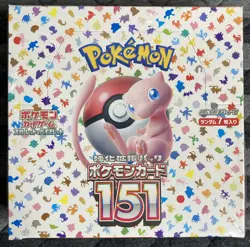 JAPANESE Pokemon Card 151 SEALED BOOSTER BOX - 20 Booster Packs - Pokemon TCG - Image 1