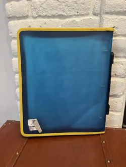 Vintage Pokemon Card Storage 3 Ring Zipper Binder Gotta Catch Em All Folder 1999 - Image 3