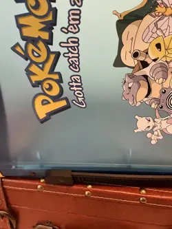 Vintage Pokemon Card Storage 3 Ring Zipper Binder Gotta Catch Em All Folder 1999 - Image 5